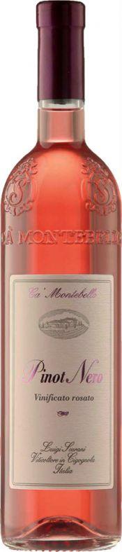 Вино игристое Ca' Montebello  Pinot Nero Rosato  Provincia di Pavia IGT   2017  750 мл