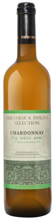 Вино   Chardonnay Vardarska Dolina Selection Шардоне Вардарска Долина Селекшен 750 мл