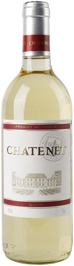 Вино  Chatenet Blanc Sec Шатене  Блан 750 мл