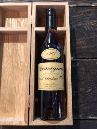 Арманьяк Saint Christeau Vintage 40% 1965 700 мл в п/у