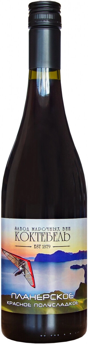 Вино Коктебель Планерское  Атмосфера  красное сухое    2024  750 мл 13 %
