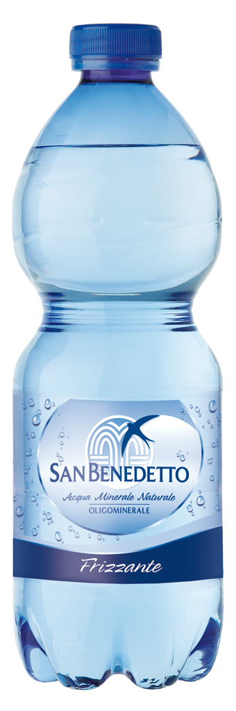 Вода San Benedetto Sparkling PET  Сан Бенедетто газированная в пластиковой бутылке 500 мл