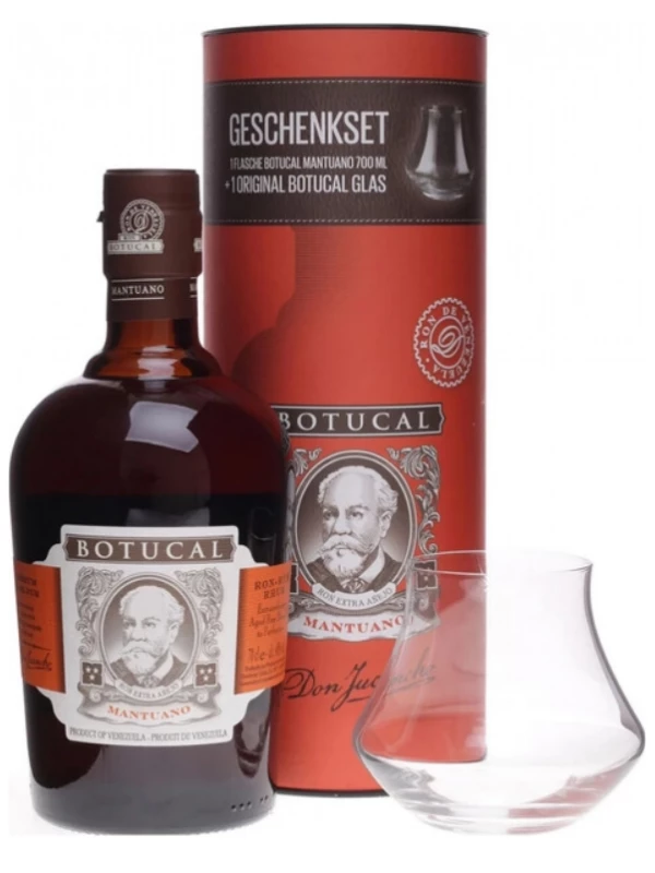 Ром Botucal Diplomatico Mantuano gift box +glass  700 мл