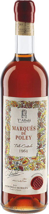 Вино ликерное Toro Albala Marques de Poley Palo Cortado Seleccion 1964 750 мл