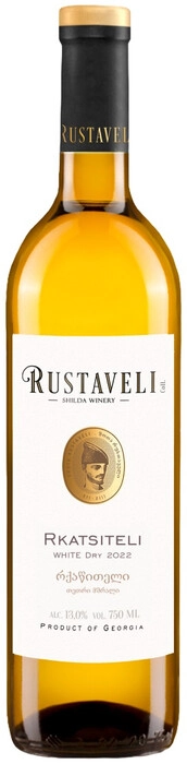 Вино  Вино Rkatsiteli Rustaveli 2022  750 мл  11 %