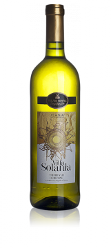 Вино Gruppo Cevico, Rubicone IGT. Villa Solania. Trebbiano, Рубиконе IGT. Вилла Солания. Треббьяно 2018 750 мл