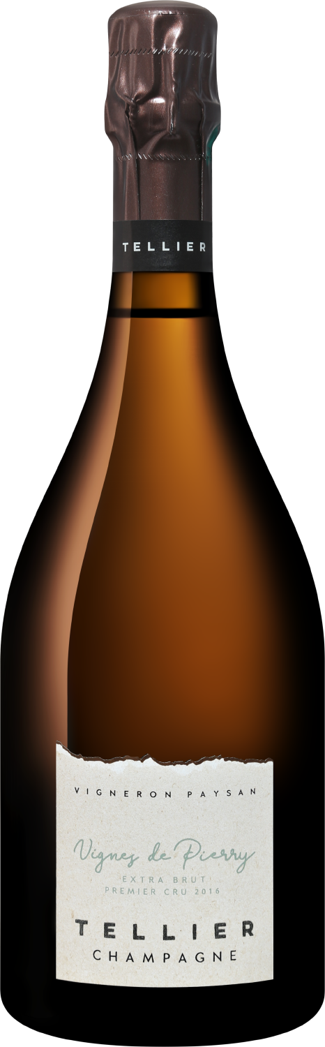 Шампанское  Champagne Tellier Vignes de Pierry Premier Cru Champagne AOC Extra Brut  750 мл