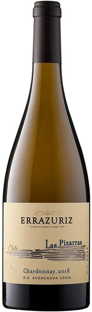 Вино Errazuriz  Las Pizarras"  Chardonnay  2021 750 мл