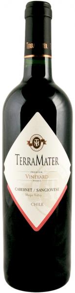 Вино TerraMater,  TerraMater Vineyard Cabernet Sangiovese ТерраМатер Виньярд  Каберне Санджовезе  2013 750 мл