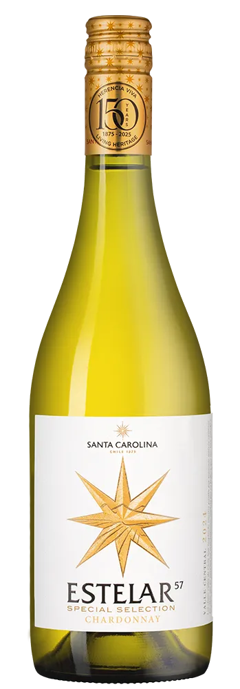 Вино Santa Carolina Estelar Chardonnay  2024   750 мл 