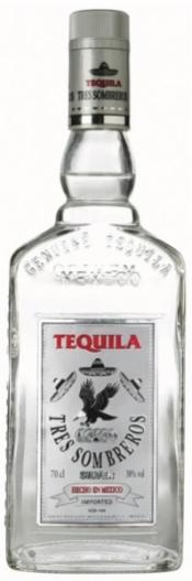 Текила Tres Sombreros Tequila Silver   700 мл