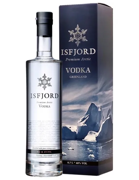 Водка Isfjord Premium Arctic gift box  700 мл