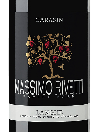 Вино  Massimo Rivetti Garasin Langhe  2015  750 мл