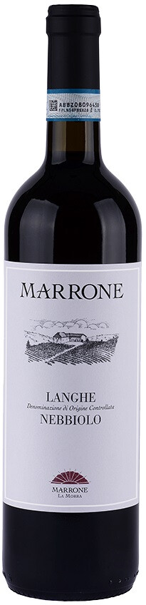 Вино Marrone Nebbiolo Langhe DOC  2022  750 мл
