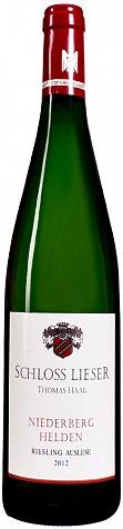 Вино Lieser Niederberg  Helden Riesling Auslese  Лизер Нидерберг Хельден Рислинг Ауслезе 2012  750 мл