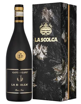 Вино La Scolca Gavi dei Gavi special black bottle gift box   2017  750 мл