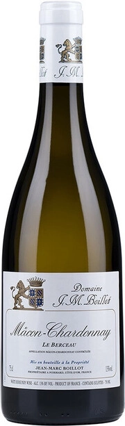 Вино Domaine J.M. Boillot  Macon-Chardonnay  Le Berceau  AOC    2020  750 мл