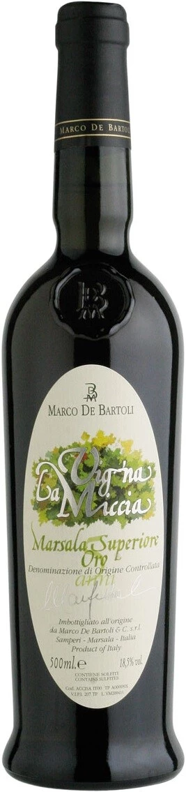 Вино Marco De Bartoli Vigna La Miccia Reserva 2019 500 мл