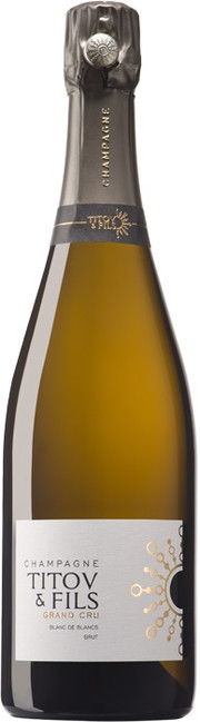 Шампанское Champagne Chateau d'Avize  Titov & Fils Grand Gru Blanc de Blancs Brut   750 мл