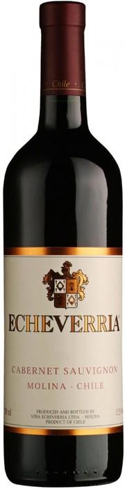Вино ECHEVERRIA CABERNET SAUVIGNON, ЭЧЕВЕРРИЯ КАБЕРНЕ СОВИНЬОН, кр. сух. 2017