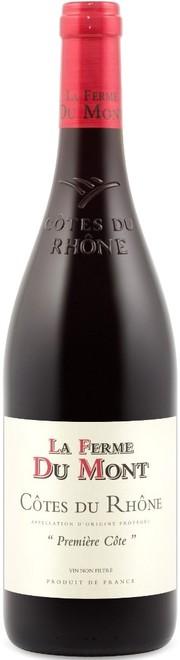 Вино La Ferme Du Mont Premiere Cote Cotes du Rhone AOC Ла Ферм Дю Мон Премье Кот  2011 750 мл