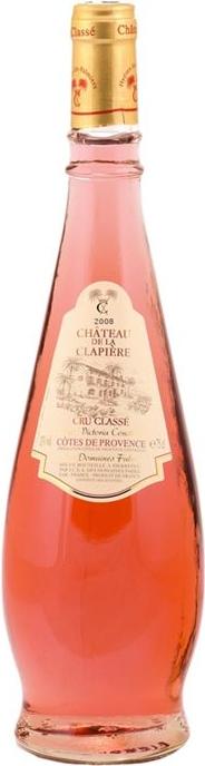 Вино Chateau de la Clapiere Cotes de Provence Шато де Ла Клапьер  Кот Де Прованс  2015 750 мл