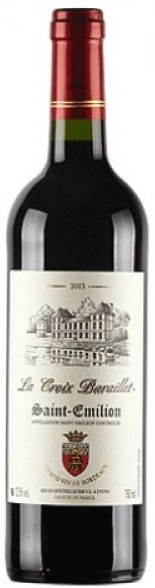 Вино  Chateau  La Croix Baraillet  Шато Ла Круа Барае 2013  750 мл