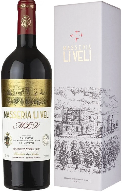 Вино Li Veli  Masseria Li Veli gift box 2019 1500 мл 15%