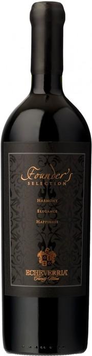 Вино ECHEVERRIA FOUNDER'S SELECTION, ЭЧЕВЕРРИЯ ФОУНДЕРС СЕЛЕКШЕН, кр. сух. 2010