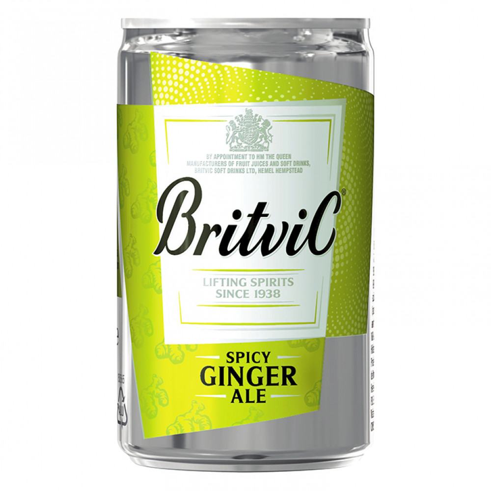 Тоник Britvic Spicy Ginger Ale, in can Бритвик Имбирный Эль ж/б 150 мл
