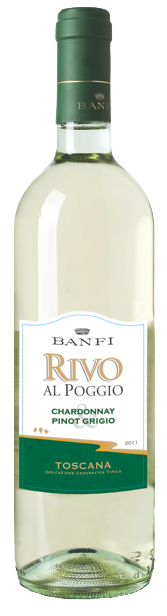 Вино Castello Banfi Rivo al Poggio Bianco    2015 750 мл