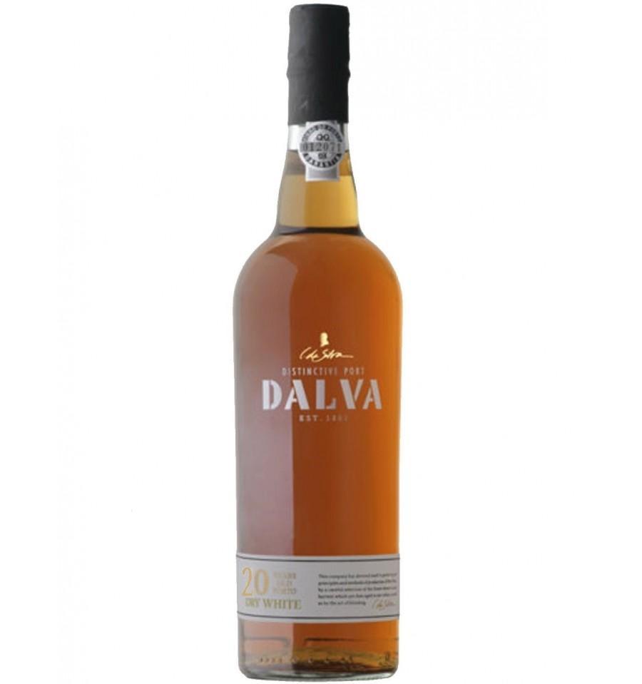 Портвейн Da Silva Dalva  White Dry 20 Years Port Да Силва Далва белый 20 лет 750 мл