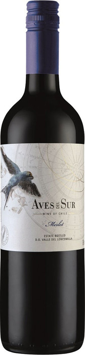 Вино Aves Del Sur Merlot Авес дель Сур Мерло  2016 750 мл