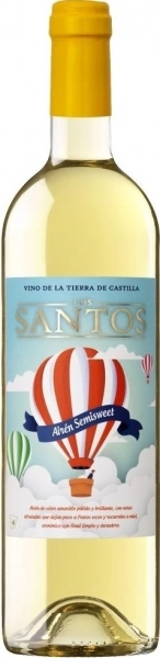 Вино Los Santos Airen White Semisweet  2023  750 мл
