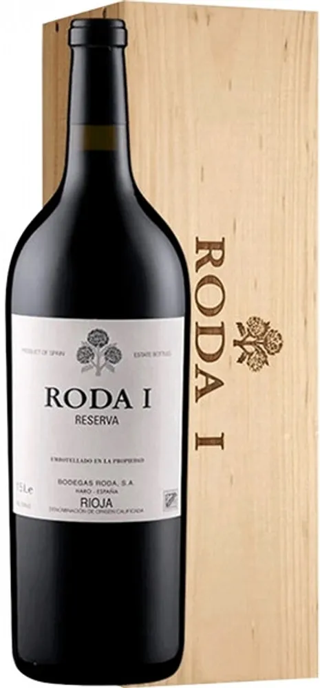 Вино Roda I Reserva Rioja DOC wooden box 2021  1,5 л