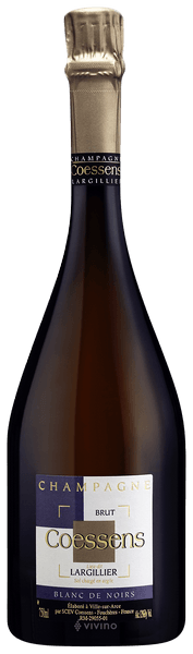 Шампанское    Coessens  Lieu-dit Largillier Blanc de Noirs Brut  1500 мл
