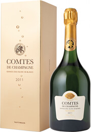 Шампанское  Taittinger Comtes de Champagne Blanc de Blancs gift box  2012 750 мл
