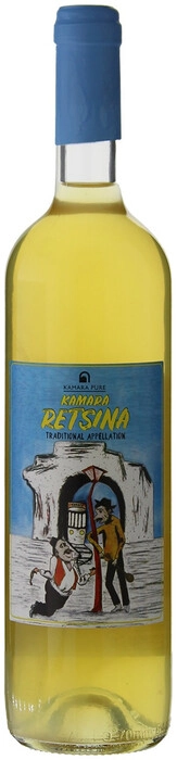 Вино Kamara Retsina Камара Рецина 2022  750 мл  12%