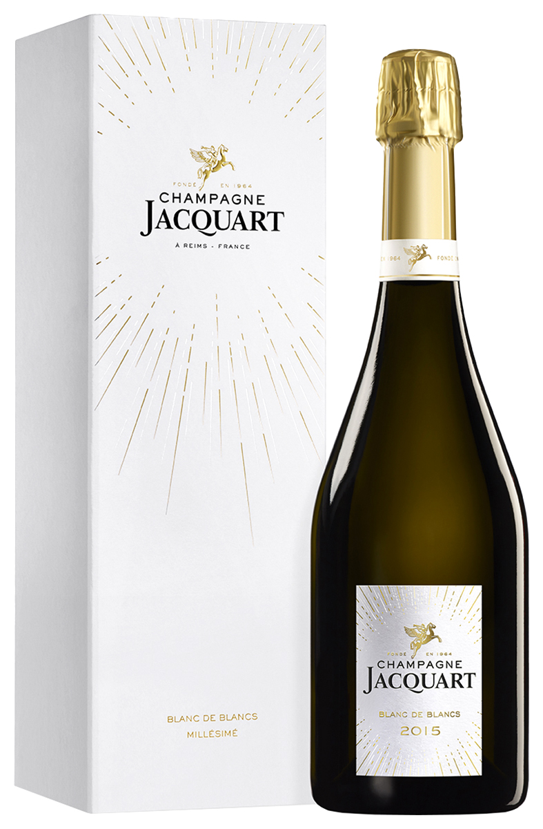 Шампанское Jacquart Blanc de Blancs Vintage gift box  750 мл