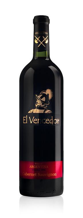 Вино географического наименования El Vensedor Cabernet Sauvignon Эль Венседор Каберне Совиньон красное сухое 750 мл