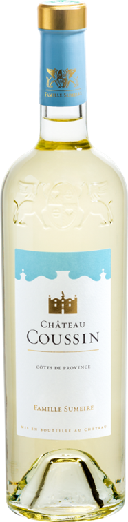 Вино  Chateau Coussin Cotes de Provence blanc AOP Шато Кусан Кот де Прованс блан    750 мл