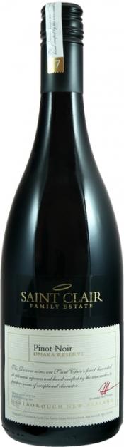 Вино Saint Clair,  Omaka Reserve Pinot Noir Омака Резерв Пино Нуар 2010 13.5% 0.75