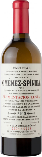Вино Ximenez-Spinola   Fermentacion Lenta Jerez DO Хименес-Спинола  Ферментасьон Лента  2019 750 мл