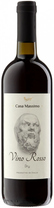 Вино Casa Massimo   Vino Rosso   750 мл  10,5%