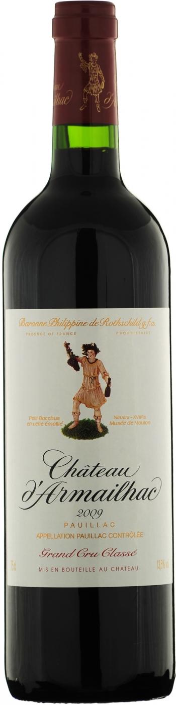 Вино Chateau d'Armailhac  Pauillac AOC 5-me Grand Cru Classe   2011 1500 мл