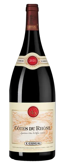 Вино E. Guigal Cotes du Rhone Rouge  2021 1500 мл