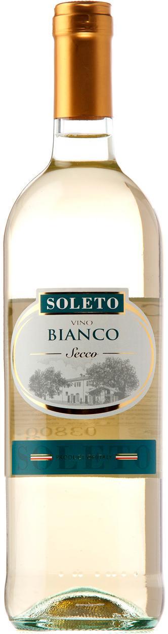 Вино Soleto Bianco Secco Солето Бьянко Секко 750 мл