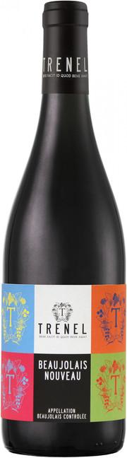 Вино Trenel Beaujolais Nouveau AOC Тренель Божоле Нуво  2020   750 мл