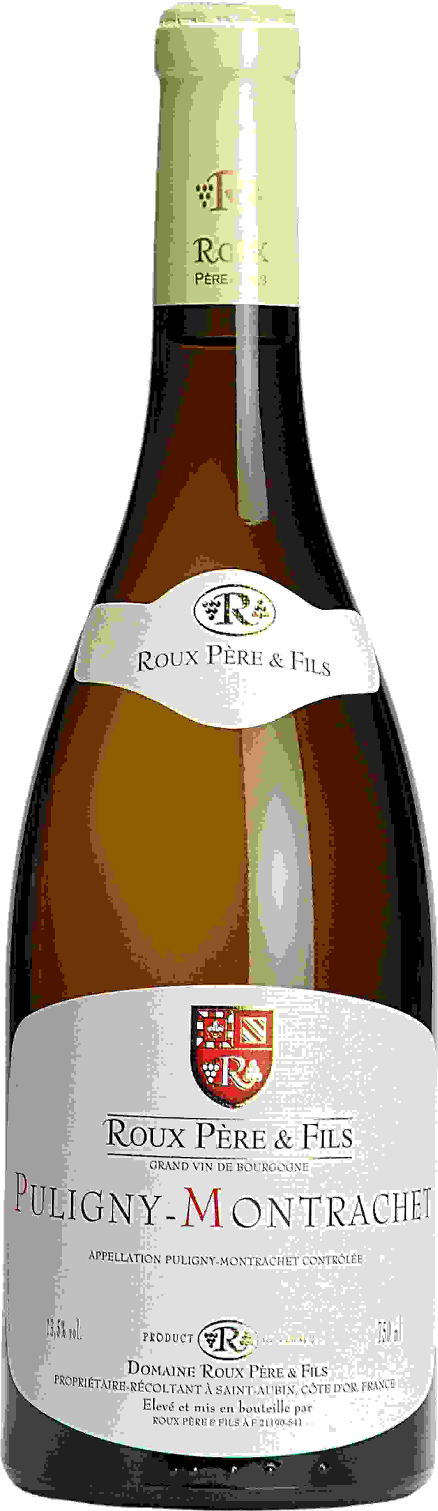 Вино Puligny-Montrachet AOC, Roux Pere et Fils Пюлиньи-Монраше АОС, Ру Пер э Фис, 2011