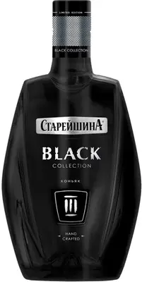 Коньяк  Старейшина  Блэк Коллекшн  3-летний 500 мл